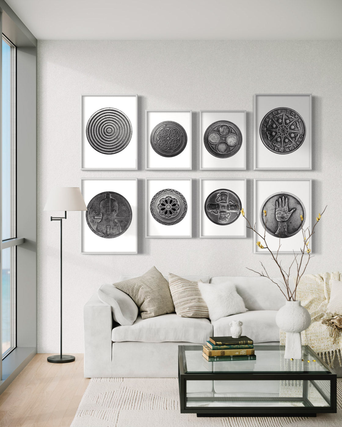 Floral Motif With Vents